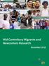 Mid Canterbury Migrants and Newcomers Research