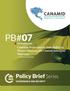 PB#07. Policy Brief Series. Consular Protection as State Policy to Protect Mexican and Central American Migrants. Governance and Security