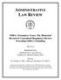 ADMINISTRATIVE LAW REVIEW