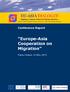 Conference Report. Europe-Asia Cooperation on Migration