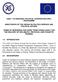 SADC EU REGIONAL POLITICAL COOPERATION (RPC) PROGRAMME DIRECTORATE OF THE ORGAN ON POLITICS DEFENCE AND POLITICAL AFFAIRS