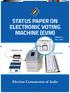Edition-2 Nov Electronic Voting Machines in India: A Status Paper