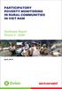 Participatory Poverty Monitoring in Rural Communities in Viet Nam. Synthesis Report Round