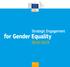 Strategic Engagement. for Gender Equality Justice and Consumers