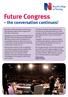 Future Congress. the conversation continues!