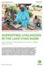 SUPPORTING LIVELIHOODS IN THE LAKE CHAD BASIN