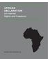 AFRICAN DECLARATION. on Internet Rights and Freedoms. africaninternetrights.org