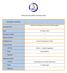 APPROVED DOCUMENT CONTROL PAGE