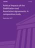 Political Impacts of the Stabilisation and Association Agreements: A comparative study _ September 2017