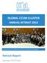 GLOBAL CCCM CLUSTER ANNUAL RETREAT