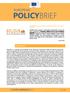 POLICYBRIEF SOLIDUS. SOLIDARITY IN EUROPEAN SOCIETIES: EMPOWERMENT, SOCIAL JUSTICE AND CITIZENSHIP
