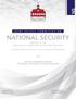 REPORT OF THE JOINT SELECT COMMITTEE ON NATIONAL SECURITY