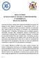 MEDIA STATEMENT ON THE OCCASION OF THE SADC ICT MINISTERS MEETING 8 TH NOVEMBER 2012 BALACLAVA, MAURITIUS