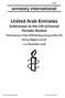 United Arab Emirates Submission to the UN Universal Periodic Review