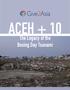 ACEH The Legacy of the Boxing Day Tsunami