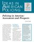 Ideas in American Policing