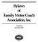 Bylaws of Family Motor Coach Association, Inc.