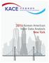 2016 Korean American Voter Data Analysis New York