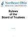 Bylaws of the Board of Trustees