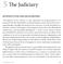 5 The Judiciary INTRODUCTION AND BACKGROUND