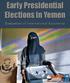 Early Presidential Elections in Yemen. Evaluation of International Assistance