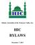 Islamic Association of the Tennessee Valley, Inc. HIC BYLAWS