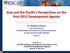 Asia and the Pacific s Perspectives on the Post-2015 Development Agenda