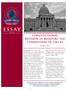ESSAY CONSTITUTIONAL REVISION IN MISSOURI: THE CONVENTION OF By Justin Dyer