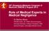 Role of Medical Experts in Medical Negligence