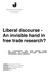 Liberal discourse - An invisible hand in free trade research?