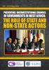 NON-STATE ACTORS PREVENTING UNCONSTITUTIONAL CHANGES OF GOVERNMENTS IN WEST AFRICA: THE ROLE OF STATE AND. CDD - UCG Policy Brief