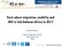 Facts about migration, mobility and HIV in Sub-Saharan Africa in 2017