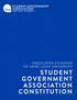ASSOCIATED STUDENTS OF SAINT LOUIS UNIVERSITY STUDENT GOVERNMENT ASSOCIATION CONSTITUTION STUDENT GOVERNMENT ASSOCIATION CONSTITUTION 1