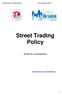 Street Trading Policy