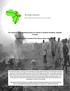 The Sudan Consortium. The impact of aerial bombing attacks on civilians in Southern Kordofan, Republic of Sudan