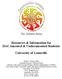 Resources & Information for DACAmented & Undocumented Students University of Louisville