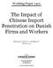 The Impact of Chinese Import Penetration on Danish Firms and Workers