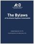 The Bylaws of the Atlanta Regional Commission