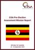 EISA Pre-Election Assessment Mission Report