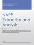 NAPP Extraction and Analysis