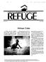 African Crisis CANADA'S PERIODICAL ON REFUGEES - REFUGE. Vo1.4 No.3 April 1985