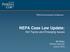 NEPA Case Law Update: Hot Topics and Emerging Issues