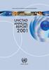 UNCTAD ANNUAL REPORT 2001