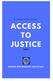 ACCESS TO JUSTICE: MONEY CLAIMS