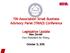 TRI-Association Small Business Advisory Panel (TRIAD) Conference. Legislative Update
