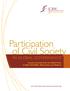 Participation of Civil Society