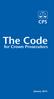 The Code. for Crown Prosecutors