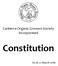 Canberra Organic Growers Society Incorporated. Constitution