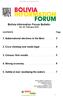 Bolivia Information Forum Bulletin No. 23, February 2013