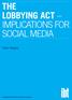 THE LOBBYING ACT IMPLICATIONS FOR SOCIAL MEDIA